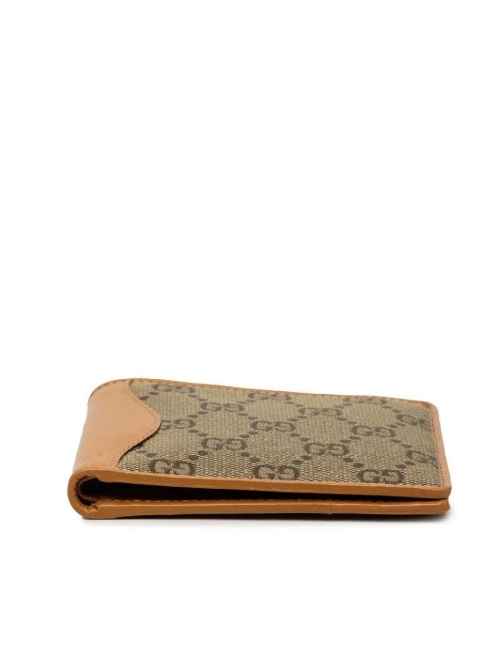 Gucci GG Canvas Bifold Wallet Beige Brown - Picture 3 of 7